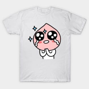 KakaoTalk Friends Apeach (Happy in Tears) T-Shirt